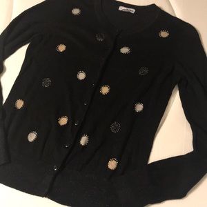 Holiday cardigan sweater